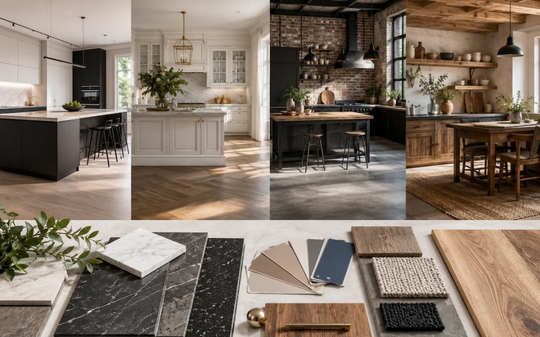 Estilos de cocina: moderna, clásica, industrial y rústica (guía para elegir)