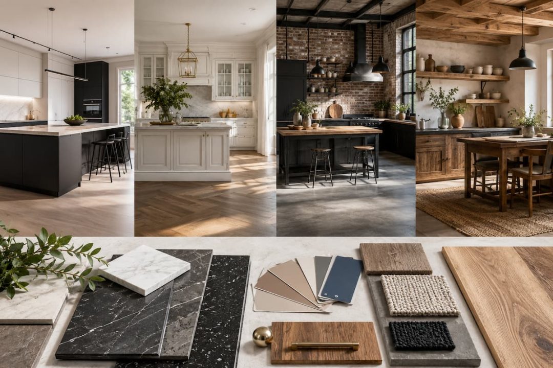 Estilos de cocina: moderna, clásica, industrial y rústica (guía para elegir)